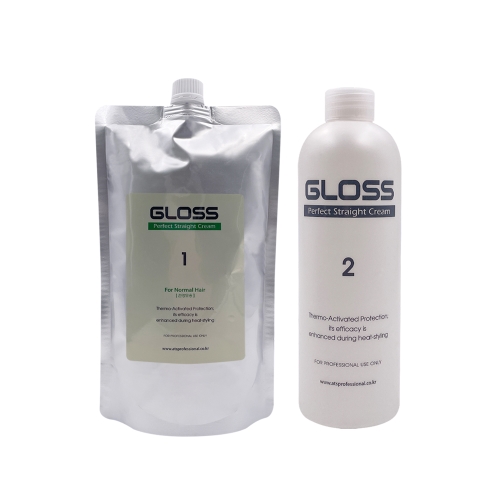 [그리에이트] 그로스 퍼펙트 스트레이트크림(건강모용) 1,2제 500ml