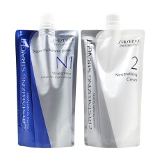 [시세이도] 프로페셔널 크리스탈라이징 스트레이트 매직약 N(손상모) 1,2제 400g