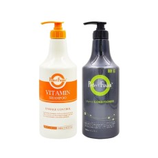[본] 퍼펙트퓨전 비타민 샴푸 린스 1500ml