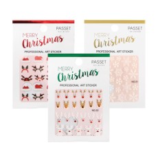 파셋 크리스마스 네일스티커 1~50 택1