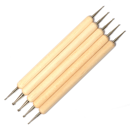 우드 마블러&도트봉 세트